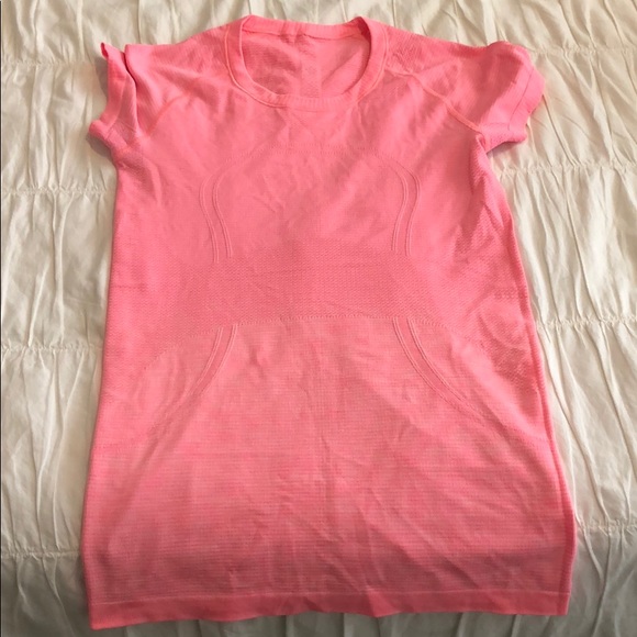 lululemon athletica Tops - Lululemon size 6 neon pink swiftly